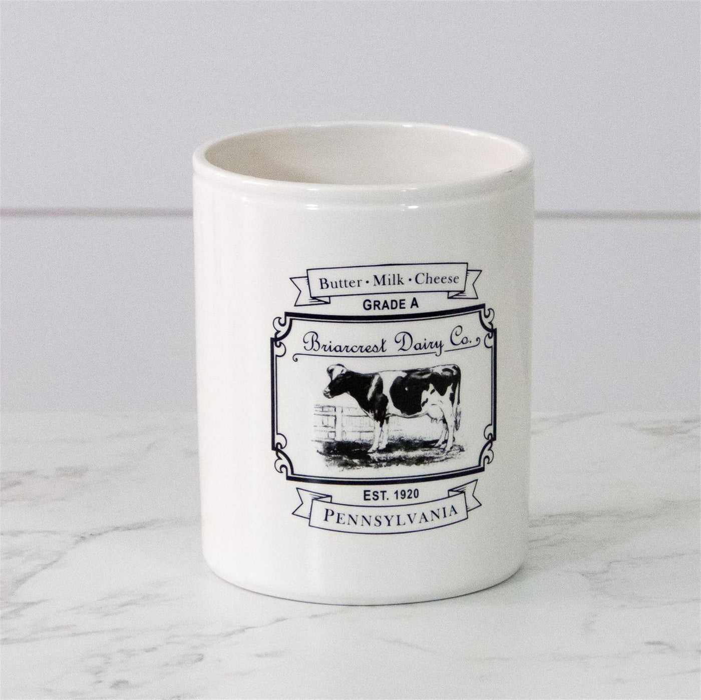 Briarcrest Dairy Co Farmhouse Utensil Crock