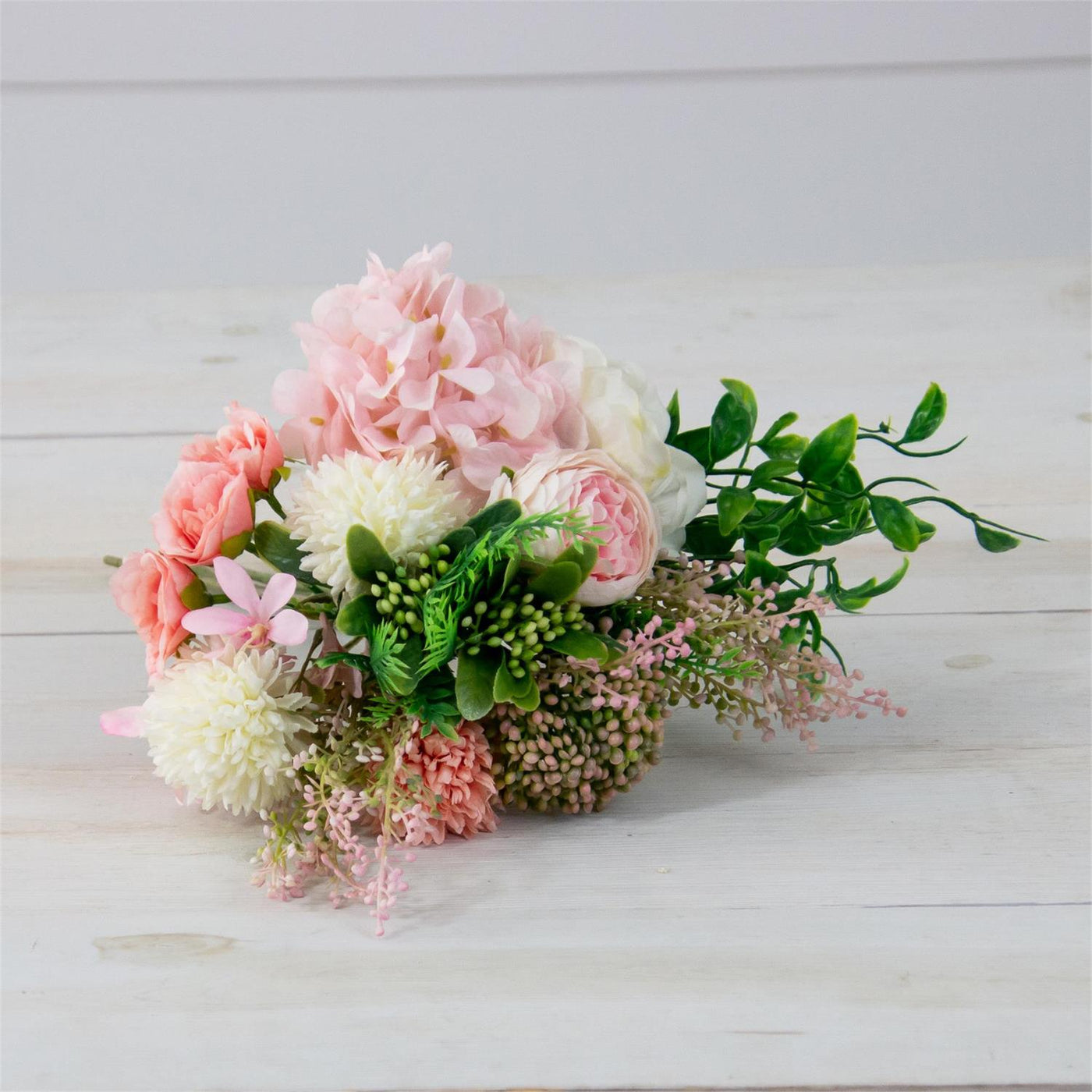 Soft Blush and Pink Faux Floral Bouquet