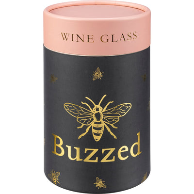 Buzzed Bee Stemless Wine Glass