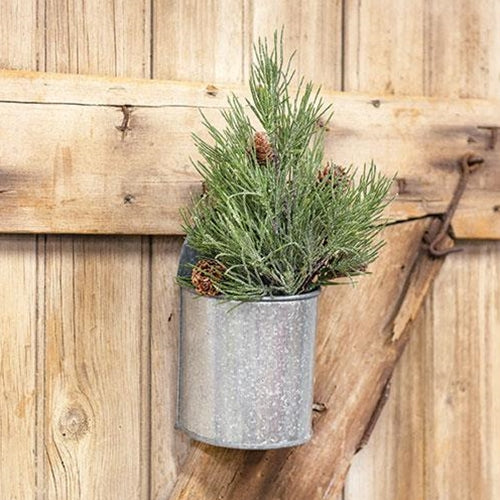 Mugo Pine 13" Faux Evergreen Spray