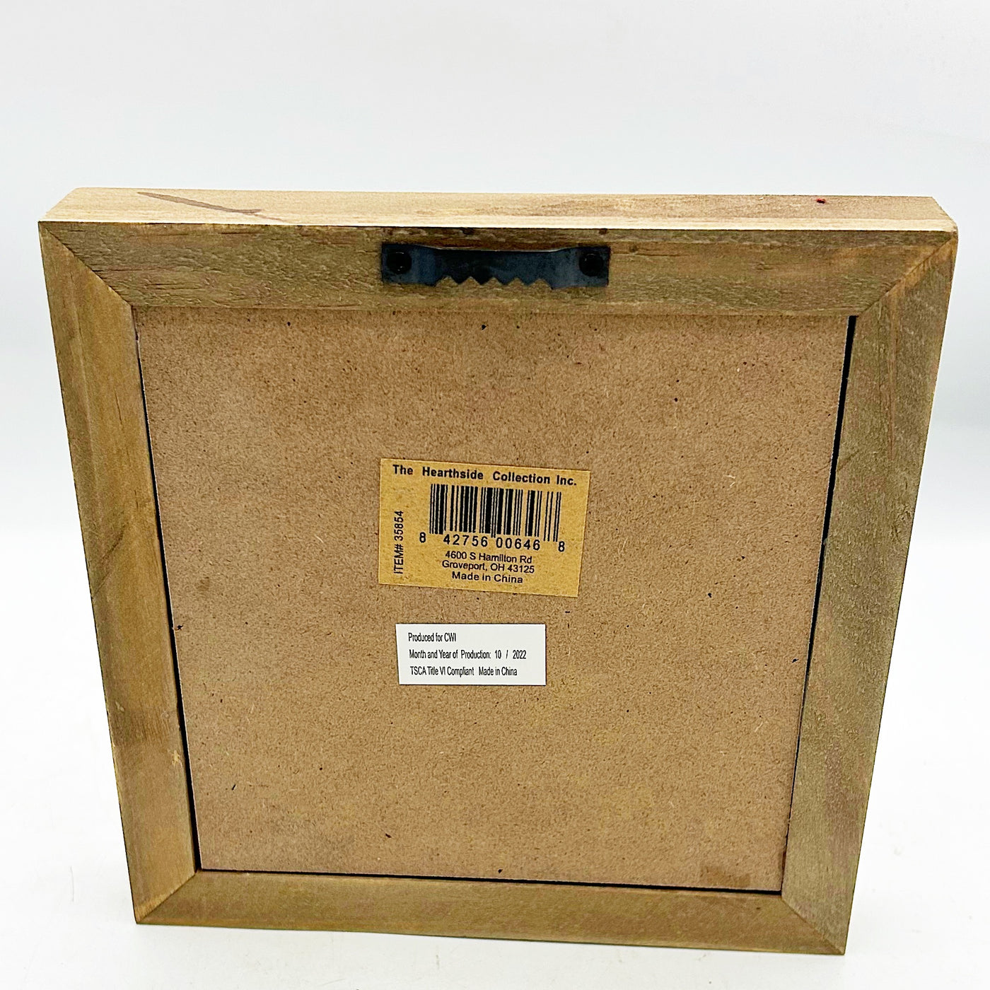 Home Strawberry 6.25" Box Sign