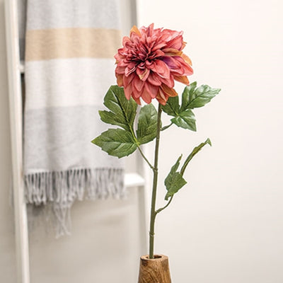 Mauve Dahlia 24" Faux Floral Stem