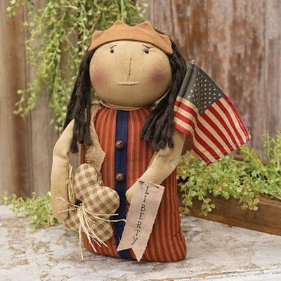 💙 Liberty Americana Fabric Doll