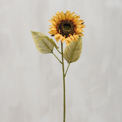 💙 Sunflower 28" Faux Floral Stem