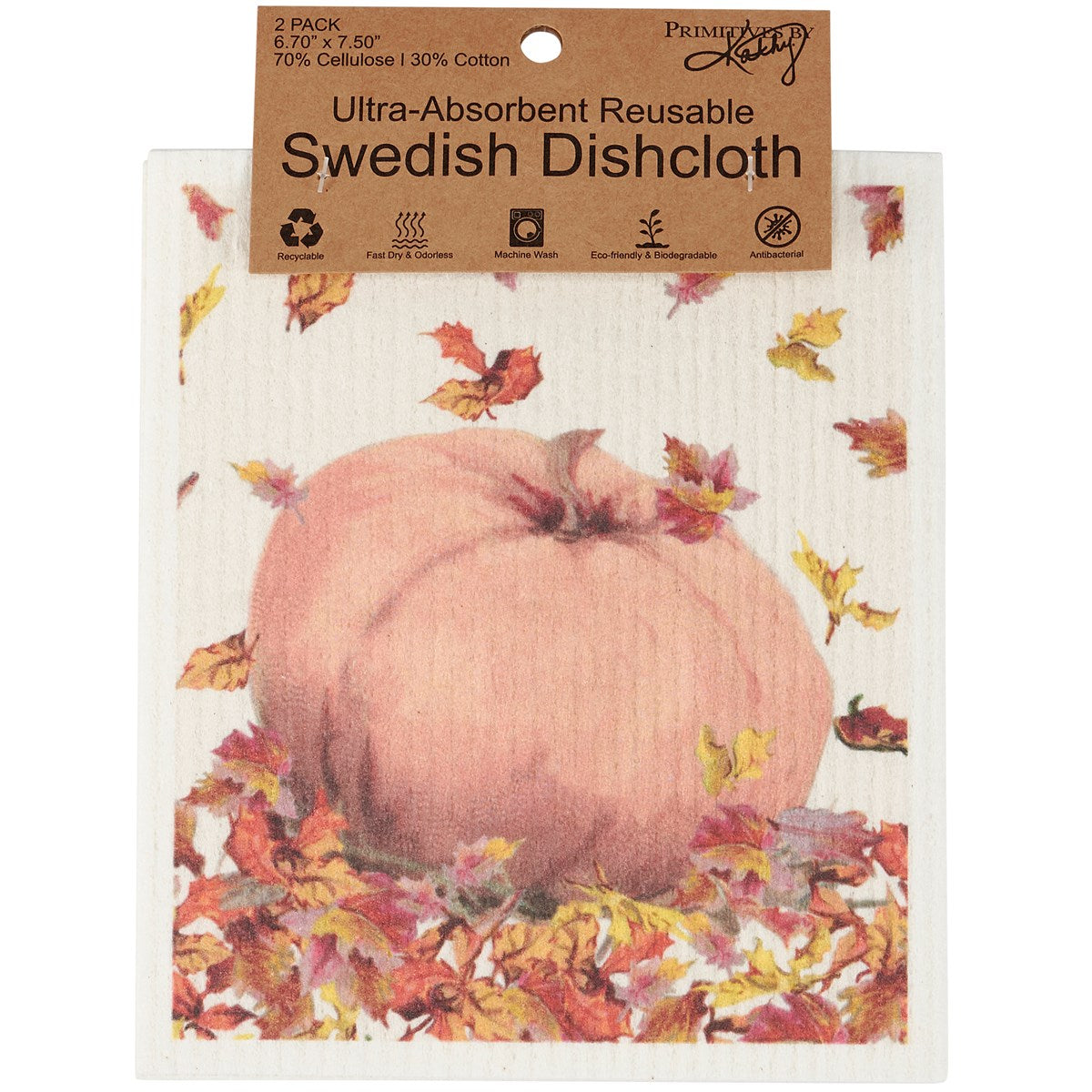 Turkey Time Swedish Dishcloth Set