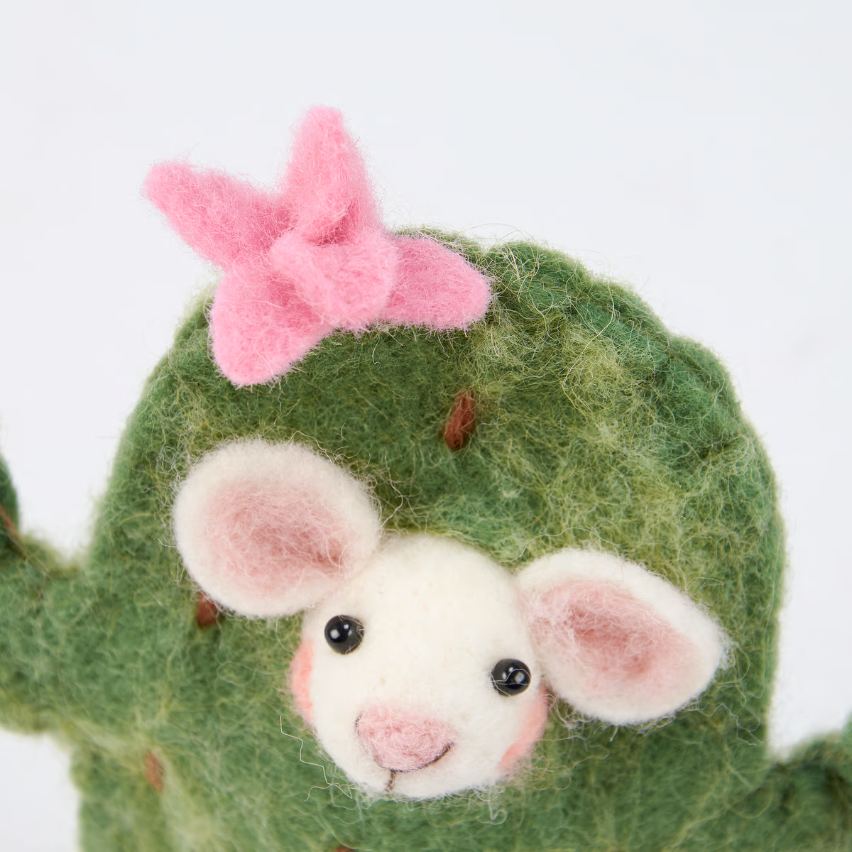 Cactus Mouse Felt Critter