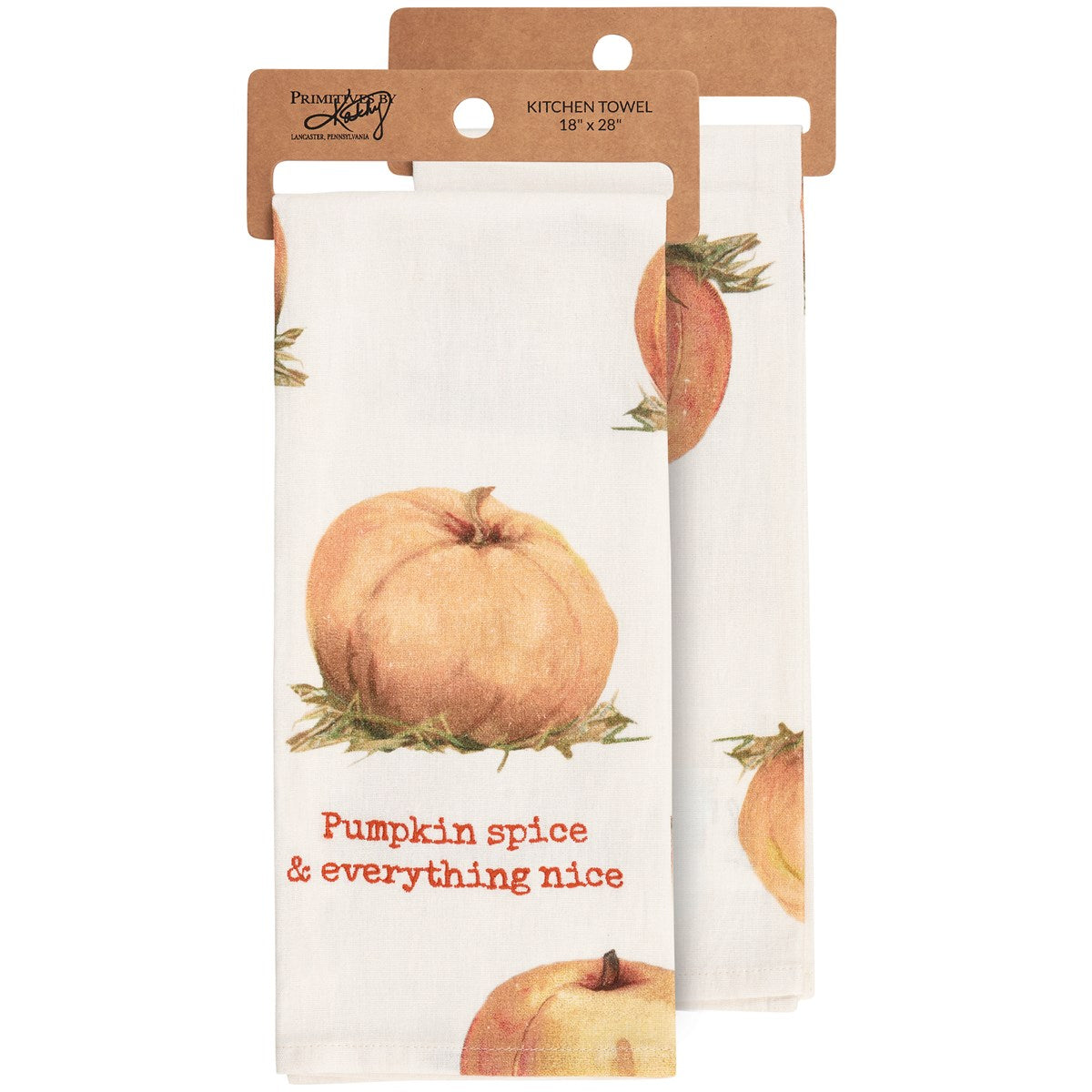 Pumpkin Spice & Everything Nice Kitchen Towel