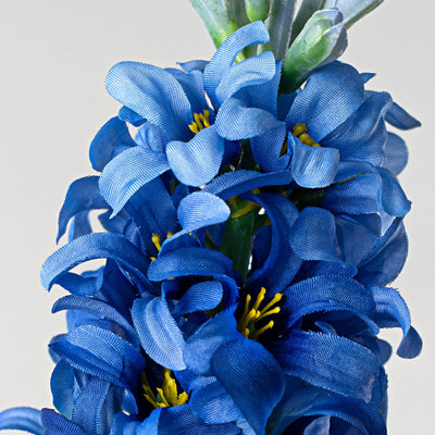 Blue Hyacinth 17" Faux Floral Spray