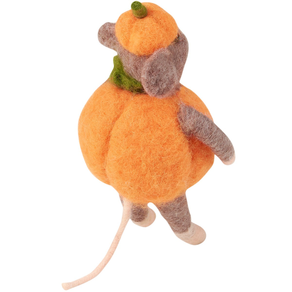 Mouse Pumpkin Felt Critter Figure