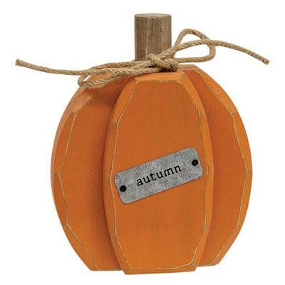 Orange Autumn Pumpkin Chunky Sitter