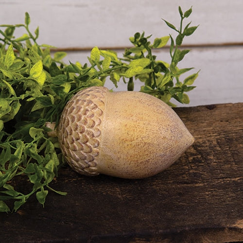 Rustic Tan Acorn Small Resin Figure