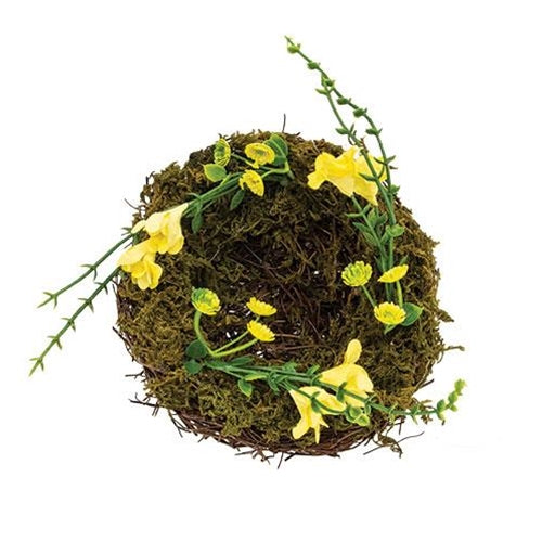 💙 Moss & Vine Buttercup Faux Bird Nest
