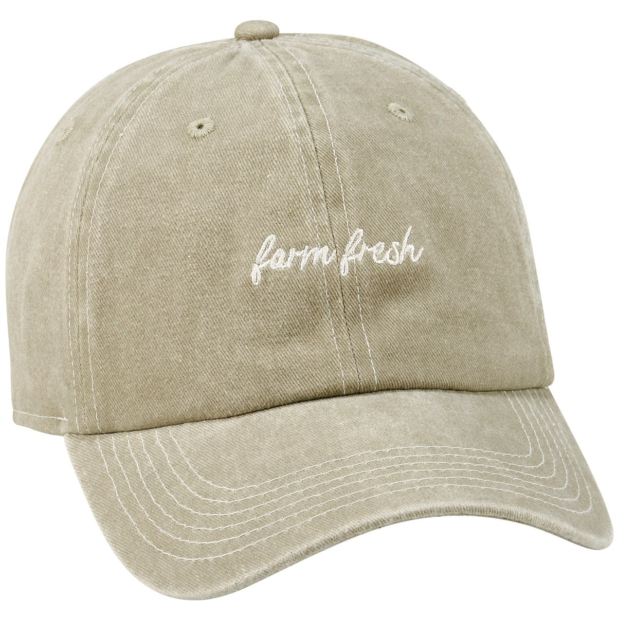 Farm Fresh Stitched Script Baseball Cap – Blueberry Lane Shop