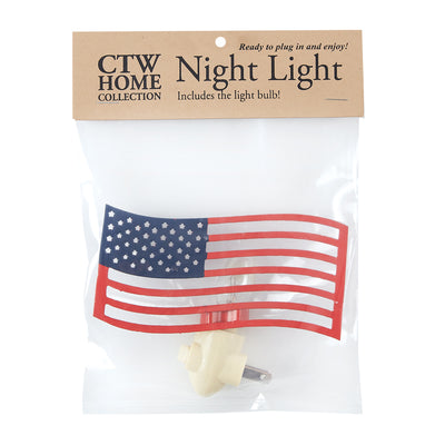 Day 6 🫐 15 Red White + Blueberry Days American Flag Night Light On/Off Switch