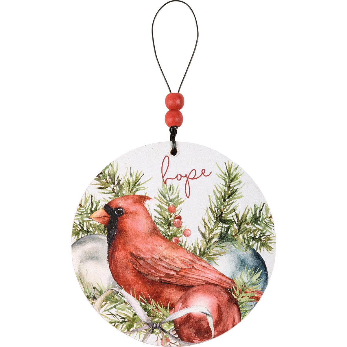 DAY 9 ✨ 25 Days of Ornaments ✨ Set of 3 Birds Joy Peace Hope Wooden Ornament Set