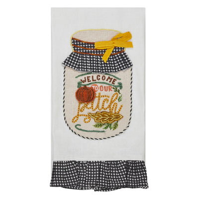 Welcome to our Patch Fall Tea Towel