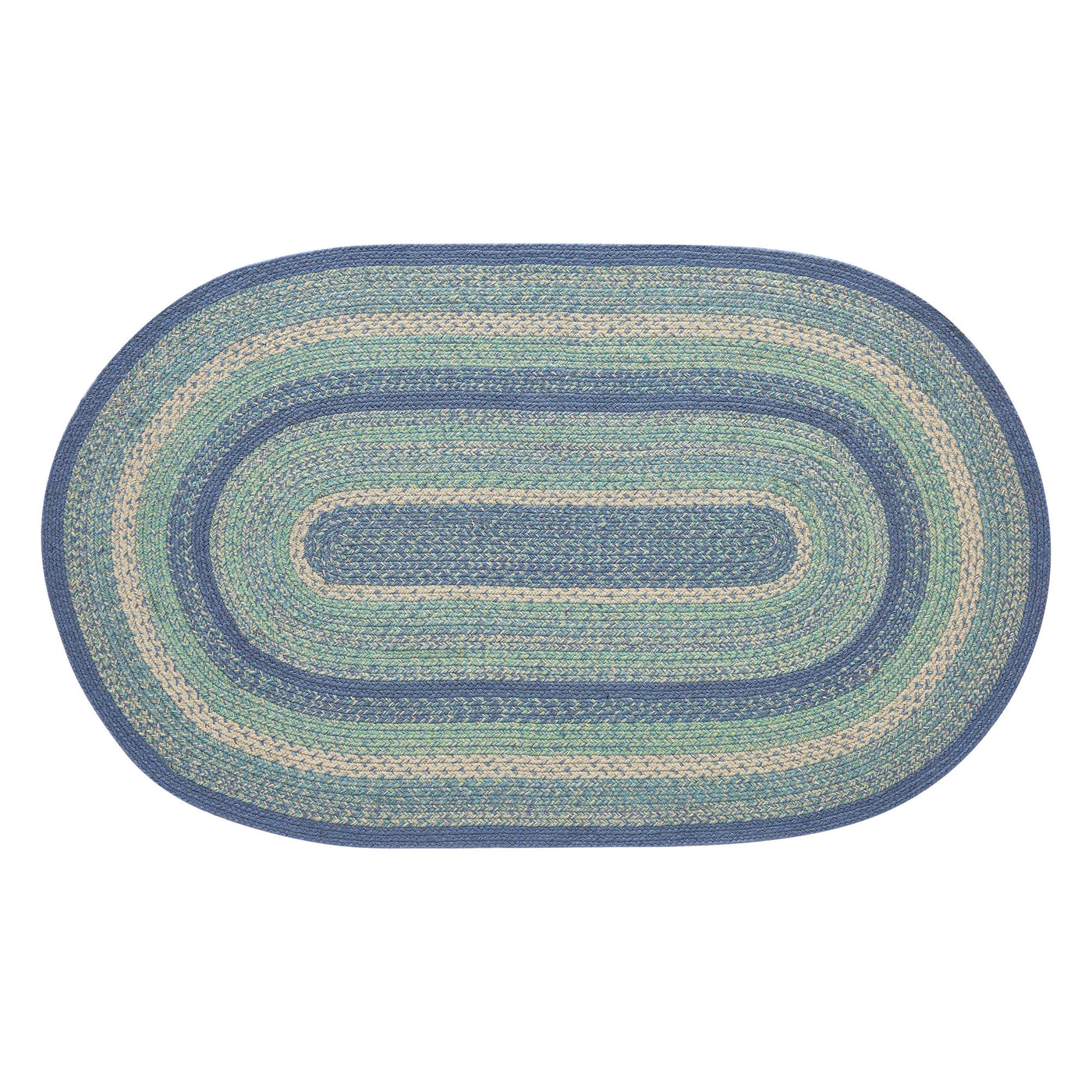 Jolie Jute Rug Oval with Pad 36" x 60"