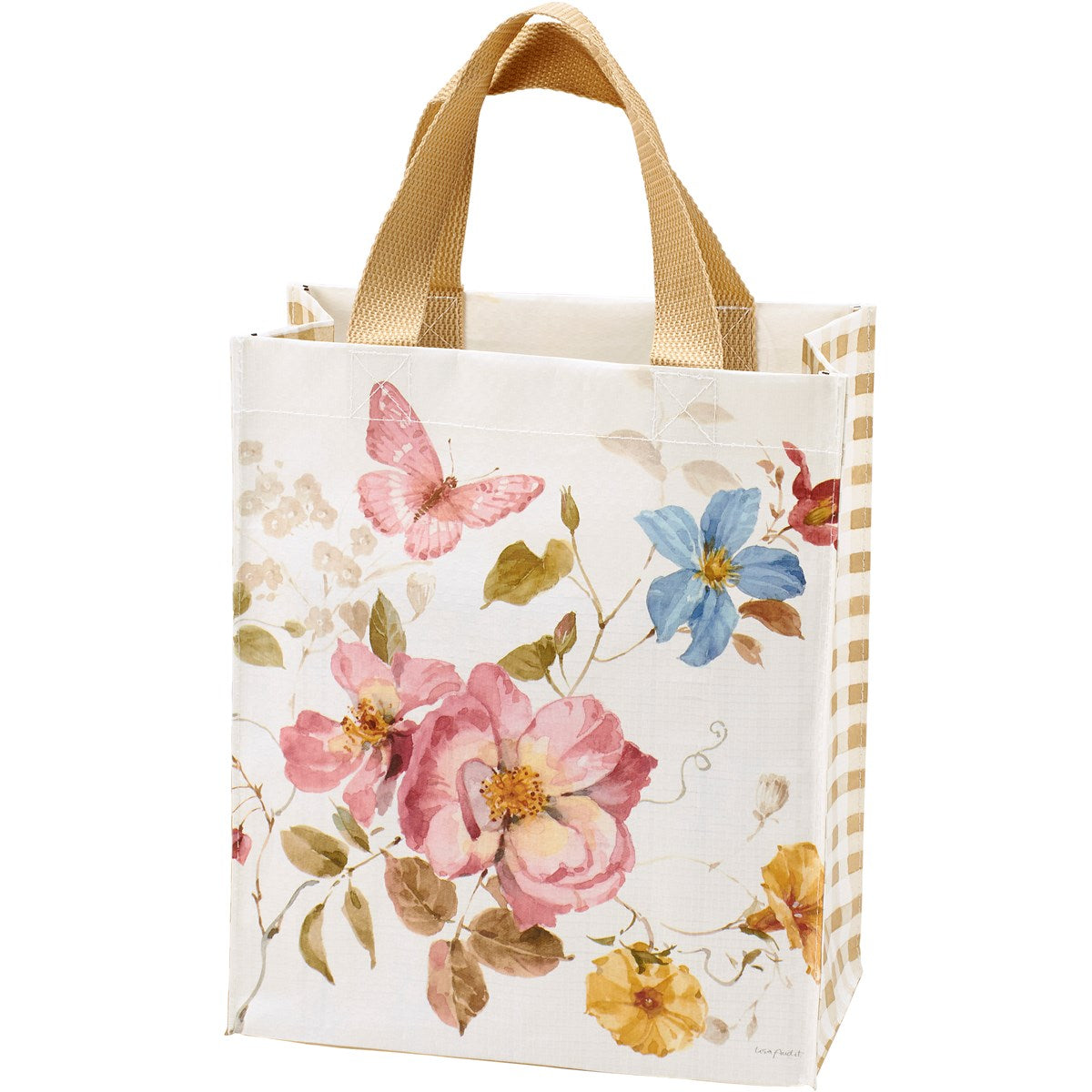 Floral Butterfly Daily Market Tote
