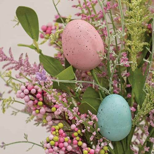 Easter Egg Hunt 22" Faux Floral Bush