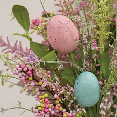 Easter Egg Hunt 22" Faux Floral Bush