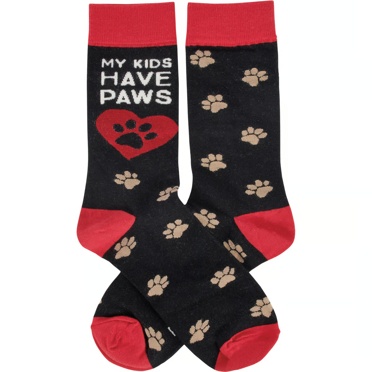 My Kids Have Paws Fun Novelty Socks