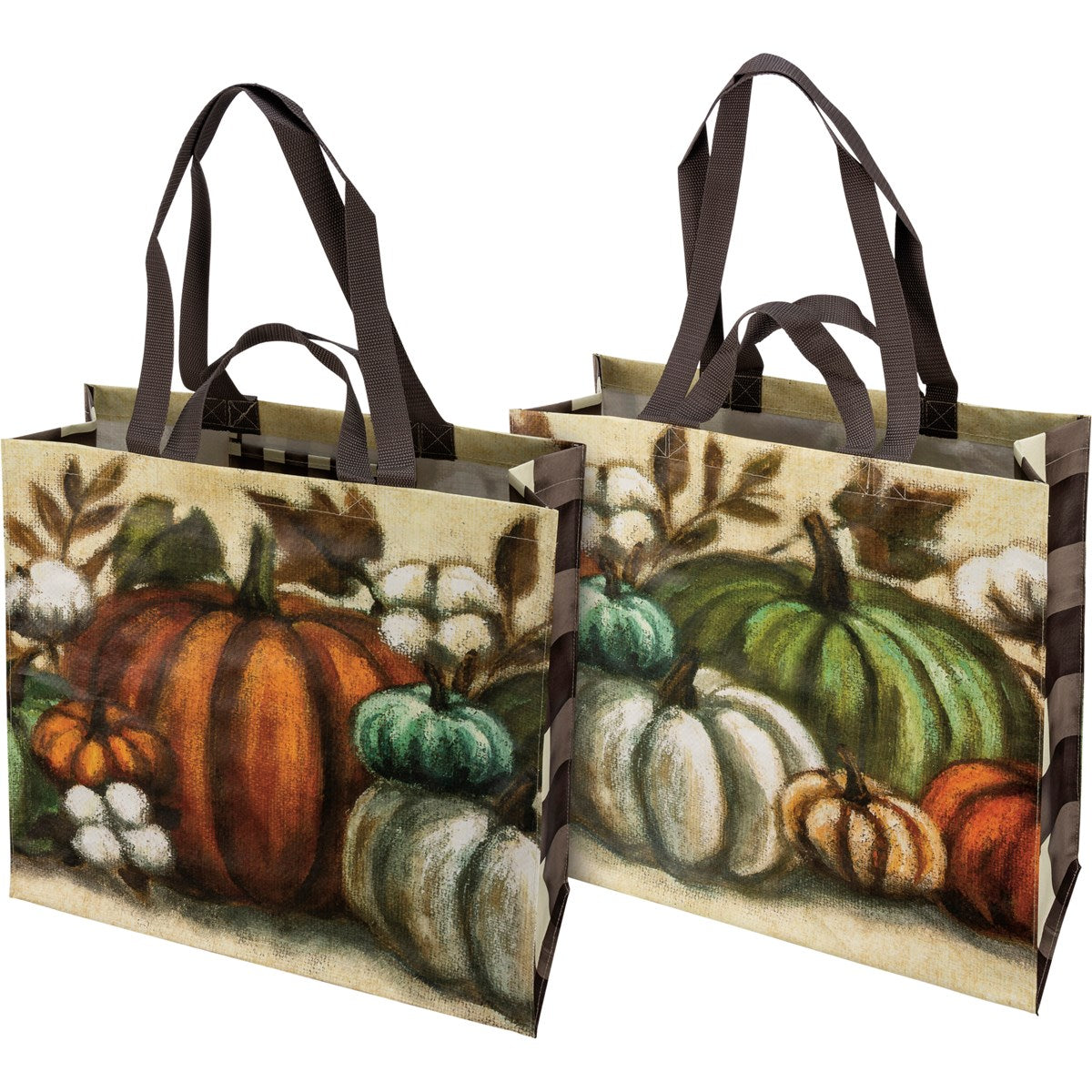 Natural Pumpkins Collection Market Tote