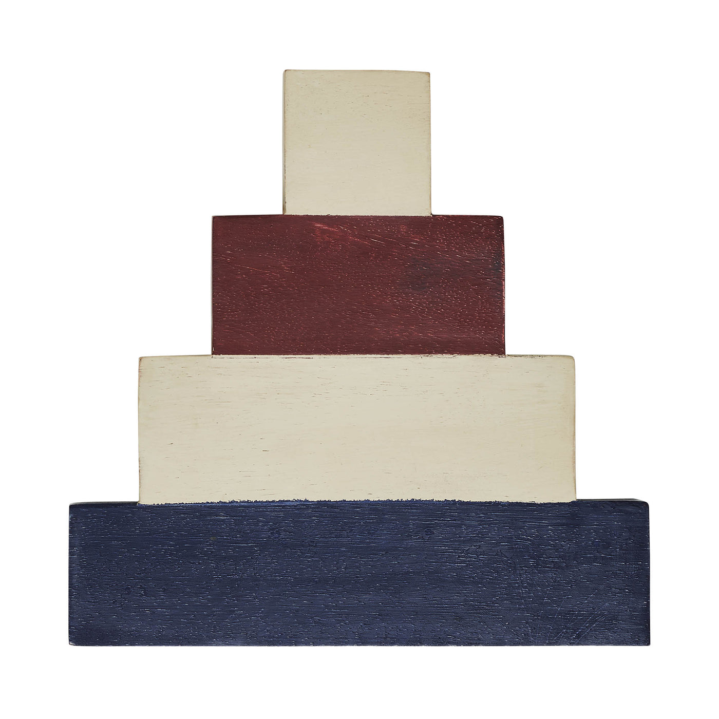 Home Of The Free Wooden Block Stack