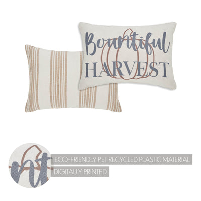 Bountiful Pumpkin Harvest 9.5" x 14" Pillow