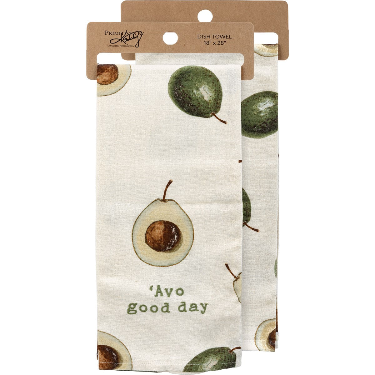 Avo Good Day Punny Kitchen Towel