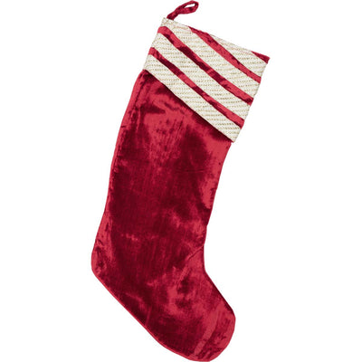 Memories Red 20" Christmas Stocking