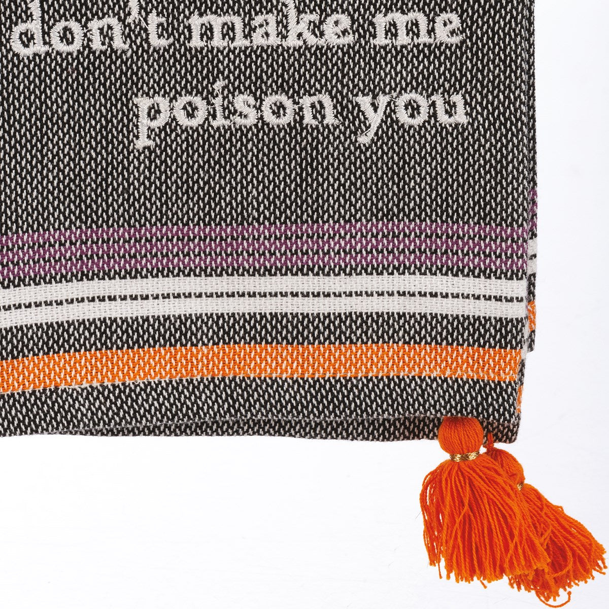 Don't Make Me Poison You Kitchen Towel