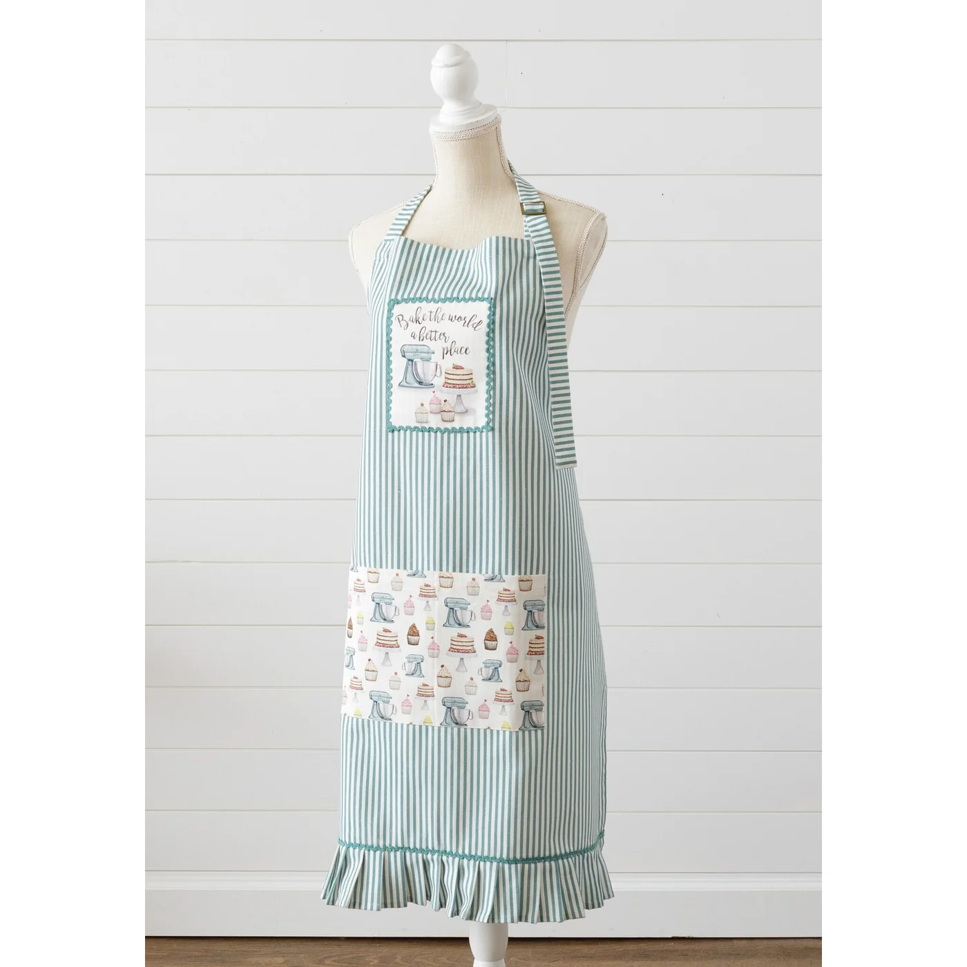 Bake the World a Better Place Full Length Apron