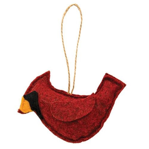 Red Cardinal Felt Ornament