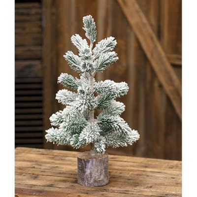 Snowden 16" Faux Pine Tabletop Tree