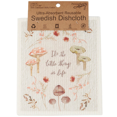 It's the Little Things in Life Swedish Dishcloth Set