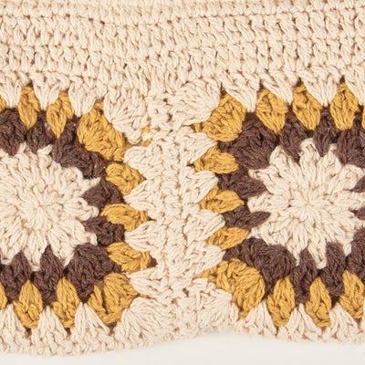 Crochet Sunflower Wristlet
