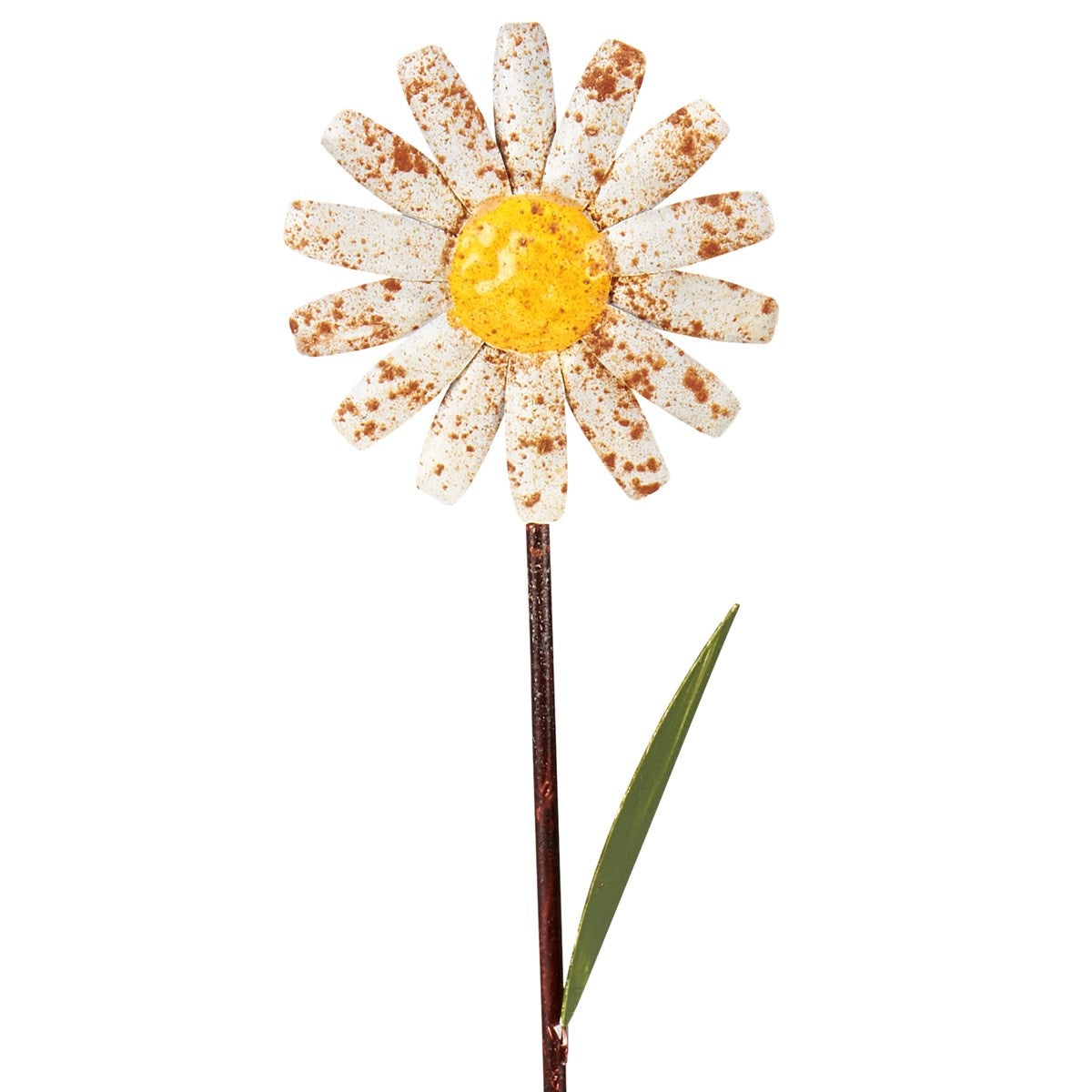 Rustic Daisy 15" Metal Pick