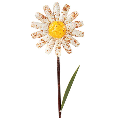 Rustic Daisy 15" Metal Pick