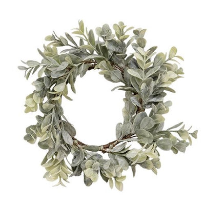 Ombre Boxwood 6" Faux Foliage Ring