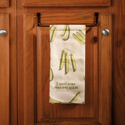 💙 I Need Some Peas And Quiet Kitchen Towel