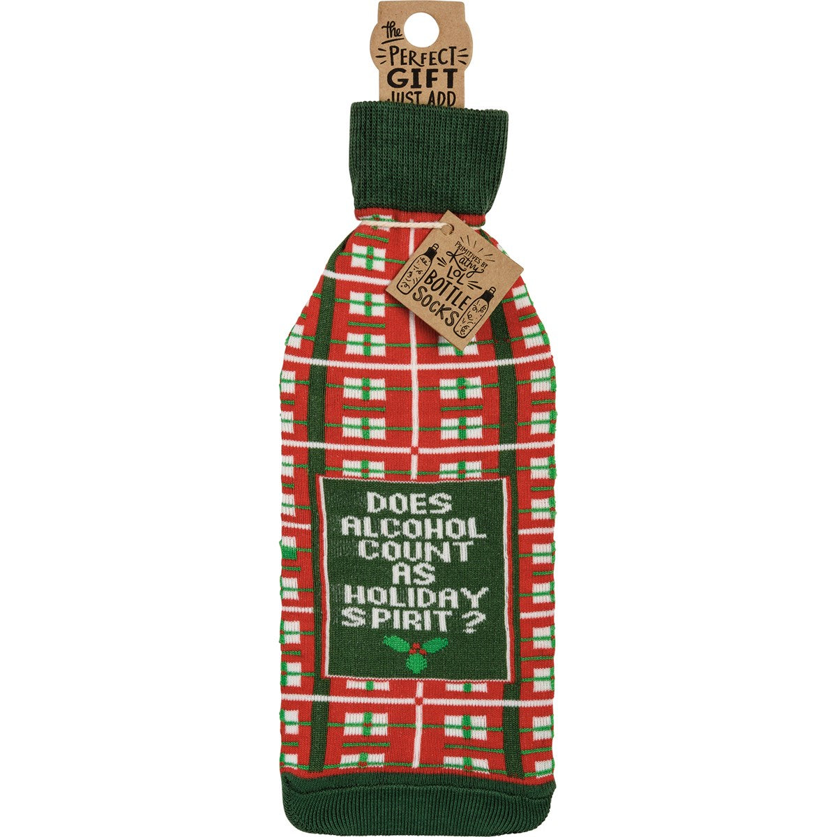 Does Alcohol Count As Holiday Spirit Bottle Sock