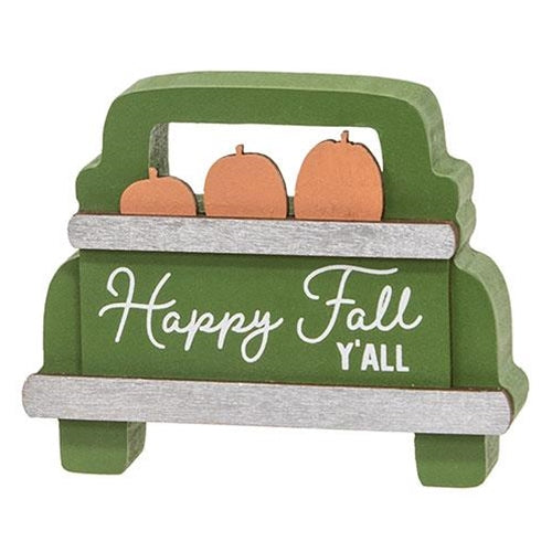 Surprise Me Sale 🤭 Fall Kinda Girl Box Sign with Happy Fall Pumpkins Truck Sitter