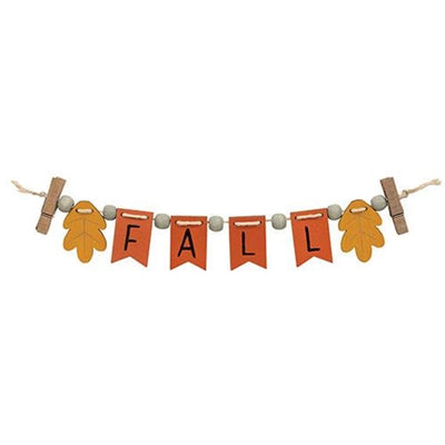 Fall Mini Clip Banner 9.5" Long