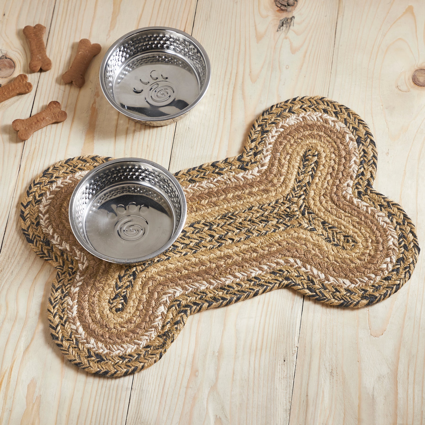 Dog Bone Rope Rug Kettle Grove Indoor/Outdoor Small Dog Bone Rug – Blueberry Lane Shop