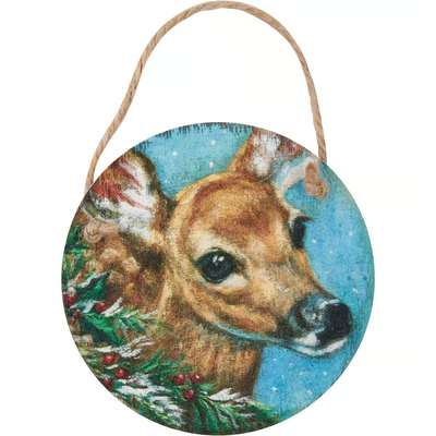 Set of 3 Winter Animals Ornament Set