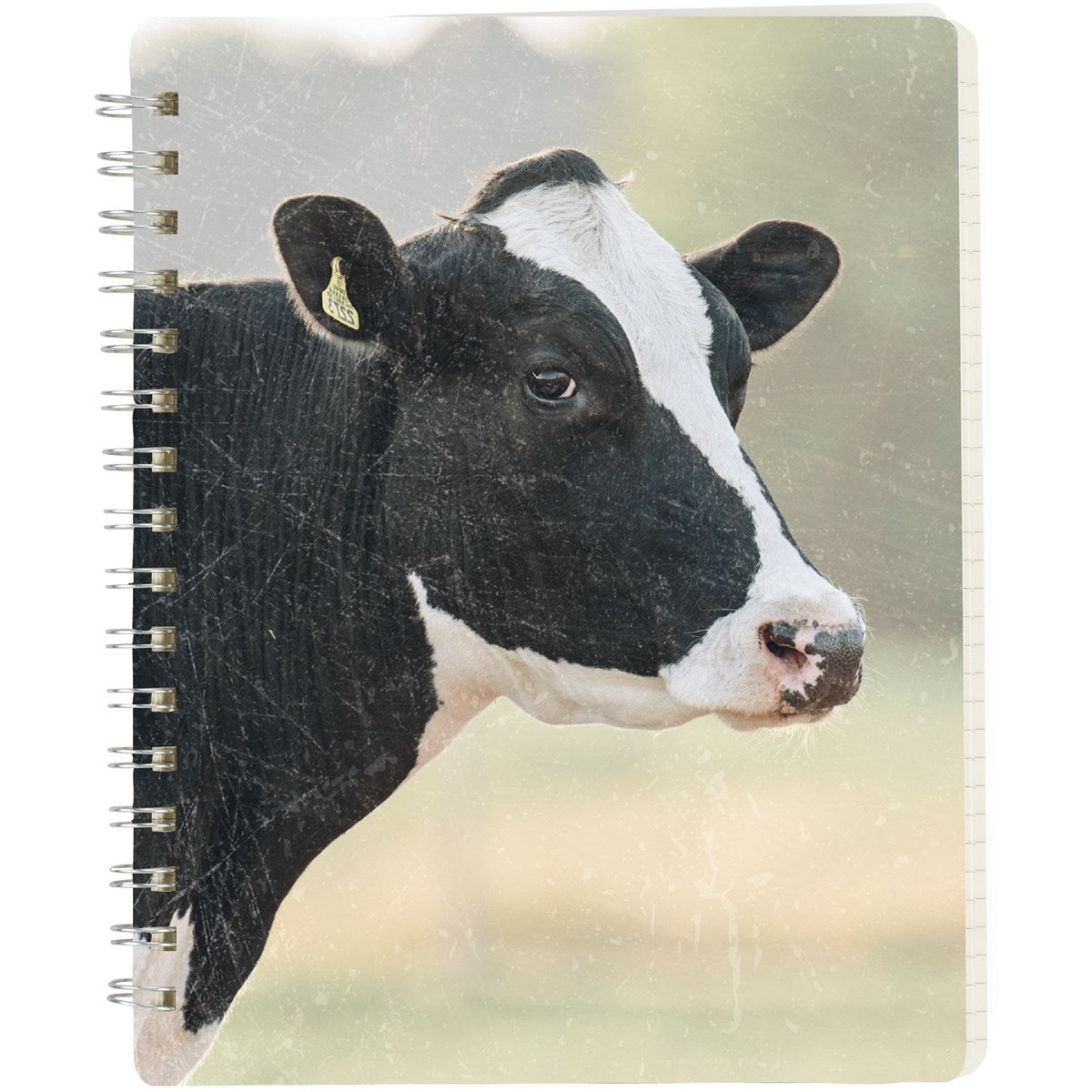 Cow Photo Spiral Notebook Journal