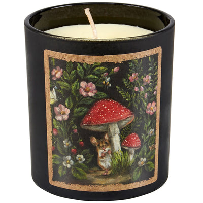 DAY 3🌼🍉 14 SCENTFUL DAYS Woodland Mouse 8 oz Jar Candle Lavender Scent