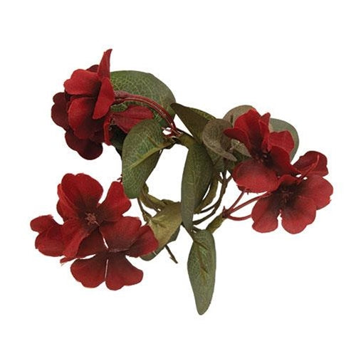 💙 Geranium & Eucalyptus 5" Mini Faux Floral Ring