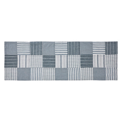 Sawyer Mill Blue 36" Quilted Table Runner