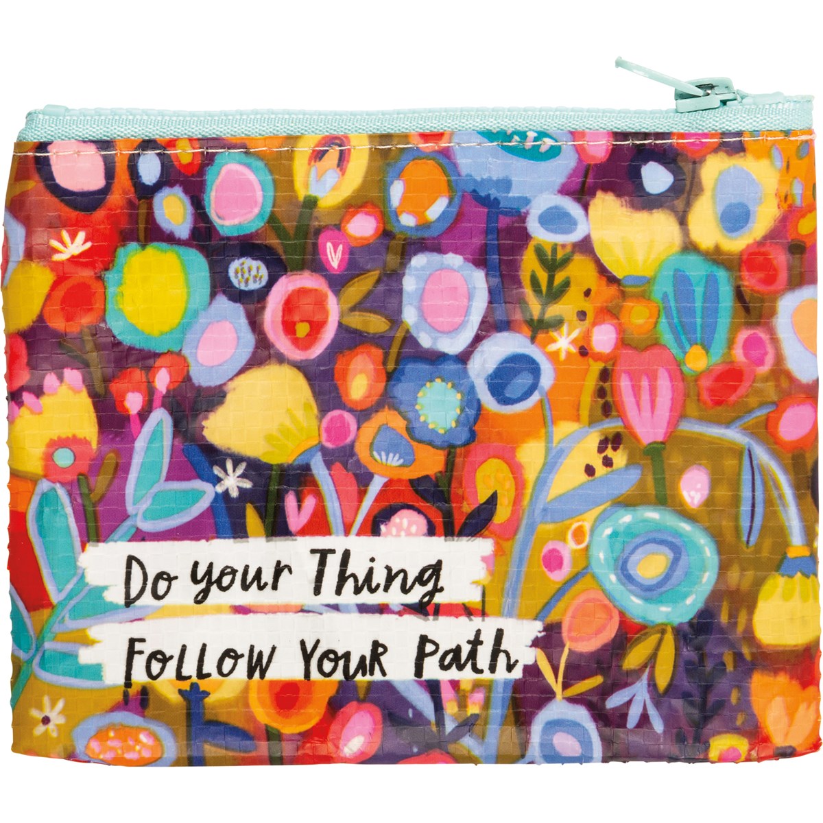 Do Your Thing Follow Your Path Small Zipper Pouch